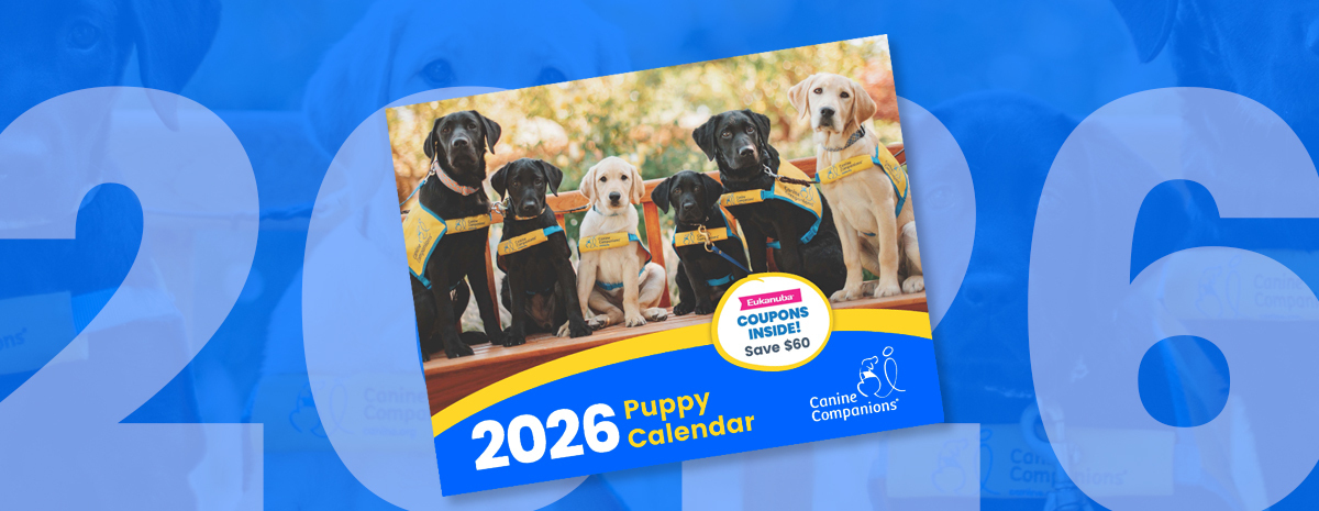 2026 Canine Companions Puppy Calendar
